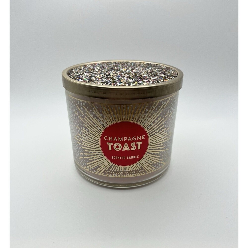 NWT Bath & Body‎ Works Champagne Toast 3-Wick Scented Candle